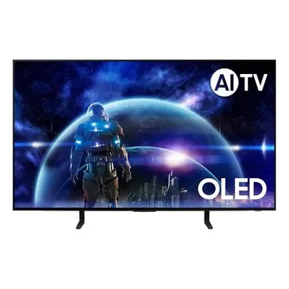 Samsung AI TV 48" OLED 4K 48S90D 2024, Processador com AI, Painel até 144hz, Design LaserSlim, AI Energy Mode, Alexa built in