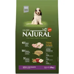 (Assinantes) Ração Affinity Guabi Natural para Cães Filhotes Raças Média 15kg | R$220