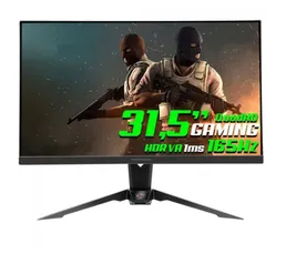 Monitor Gamer ASRock Phantom Gaming PG32QF2B, 31,5 Pol, QuadHD, 1ms, 165Hz, 116% sRGB, VA, HDR, FreeSync, HDMI/DP