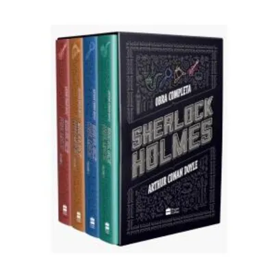 [APP] Livro - Boxe Sherlock Holmes | R$64