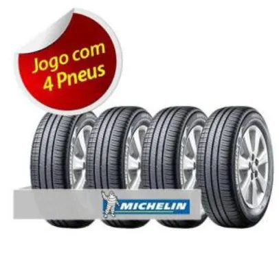 Kit Pneu Aro 14 Michelin 175/70r14 Energy Xm2 Xltl 88t 4 Unidades | R$942