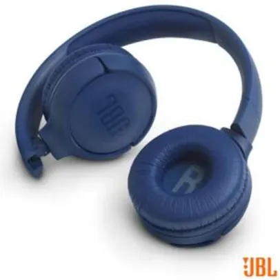 Fone de Ouvido Headphone Bluetooth T500BT JBL - Azul | R$150
