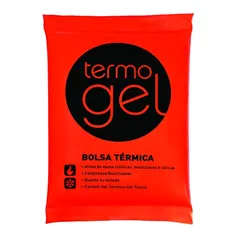 [Prime] Bolsa Térmica em Gel Laranja, Termogel, Grande, Laranja