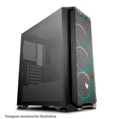 GABINETE GAMER PICHAU GADIT X LATERAL VIDRO TEMP, PGG-X01