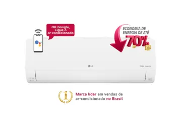 [127v]Ar Condicionado Split LG DUAL Inverter Voice 12.000, Frio, 127V