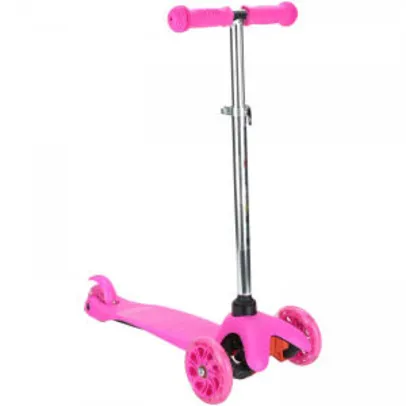 Patinete 3 Rodas Spin Roller com Luzes de Led - Infantil R$194