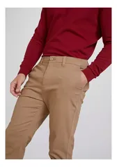 Hering Calça Básica Masculina Chino Com Elastano 