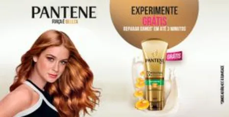 Experimente grátis reparar danos cabelo da Pantene