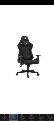 Cadeira Gamer SuperFrame Speed, Reclinável, Tecido, Preto