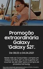 Promoção da semana do Consumidor, ganhe até R$ 1000 em Voucher