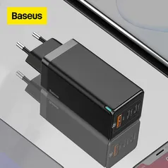 Baseus 65w gan carregador de carga rápida 4.0 3.0 tipo c pd usb carregador com qc 4.0 3.0