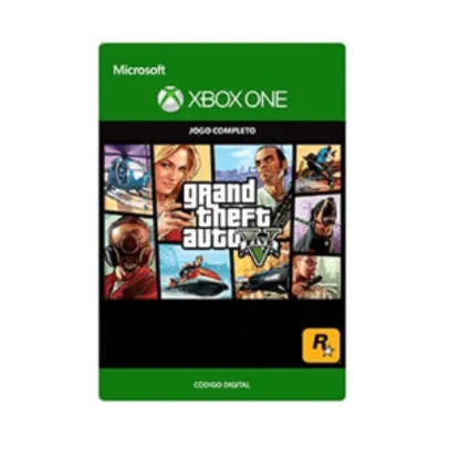 [meliuz] GTA V para Xbox One - Código Digital - 139 (cashBack 60)