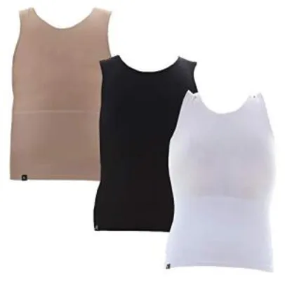 [PRIME] Kit com 03 Cintas Modeladoras Masculina Bodyshaper Slim Fitness | R$90