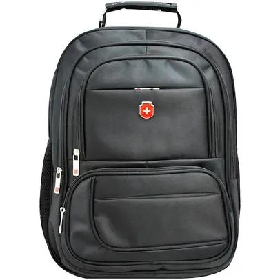 Mochila Swissland YS28047 Executiva com Compartimento para Notebook - Preta