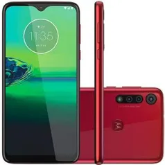 Celular Motorola Moto G8 Play Vermelho Magenta 32gb R$ 1030