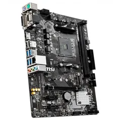 Placa-Mãe MSI B450M Pro-M2 Max p/ AMD AM4, m-ATX, DDR4