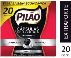 Café Pilão Cápsula Extraforte 20 unidades 