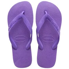 Chinelo Top, Havaianas, Adulto Unissex, Lilás Escuro/Lilás Escuro, 47/48