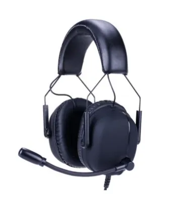 Headset Gamer Husky Tactical, Preto, USB, Som Surrond 7.1 com placa de som - HTTC001