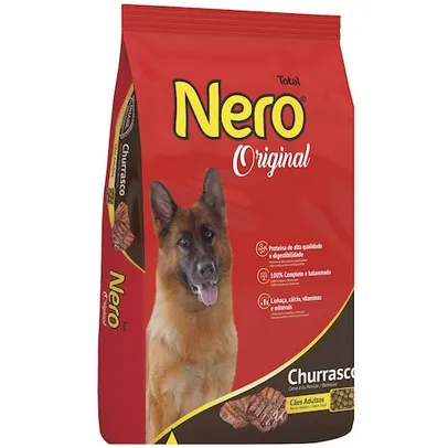 Ração Nero Original Cães Adultos Churrasco - 15kg