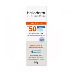 Protetor Solar Helioderm Suncare FPS 50 Facial com 50g