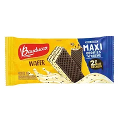 Kit com 10 - Wafer Maxi Cookies Bauducco 117g