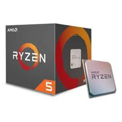 Processador AMD Ryzen 5 1400, Quad Core, Cache 8MB, 3.2GHz | R$469