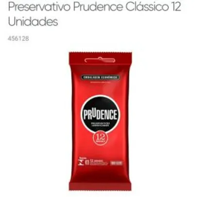 Preservativo Prudence Clássico [12 unid] | R$8