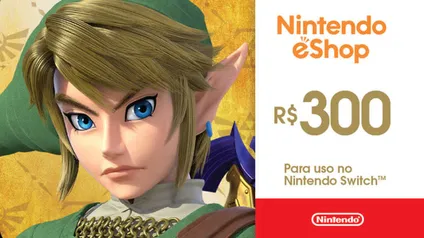 Gift Card Digital Nintendo R$300