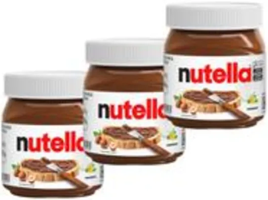 Kit Creme de Avelã com Cacau Nutella Ferrero