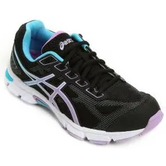 Tênis Asics Gel Impression 9 Feminino - Preto e Lilás | R$190