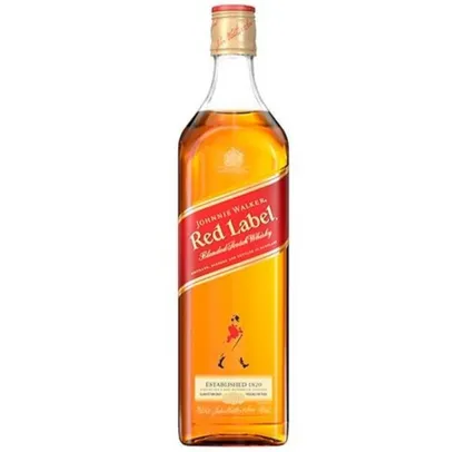 ( BANQI 63,00) Whisky Johnnie Walker Red Label - 1L