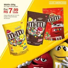 [Americanas - Loja física] M&M's 200g R$8