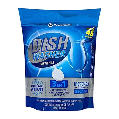 Dish Washer Pastilhas Para Lava-louças 48 unidades