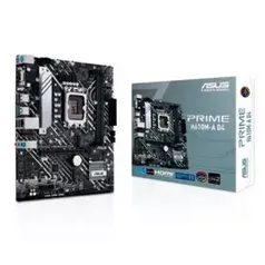 Placa-mãe Asus PRIME H610M-A D4 LGA 1700 H610 mATX DDR4 - 90MB19P0-M0EAY0