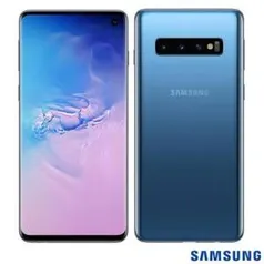 Smartphone Samsung Galaxy S10 128GB Azul 4G Tela 6.1" Câmera Tripla Android 9.0