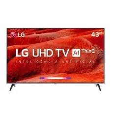 (R$1.203 com AME)  Smart TV LED 43 LG UM7510 Ultra HD 4K