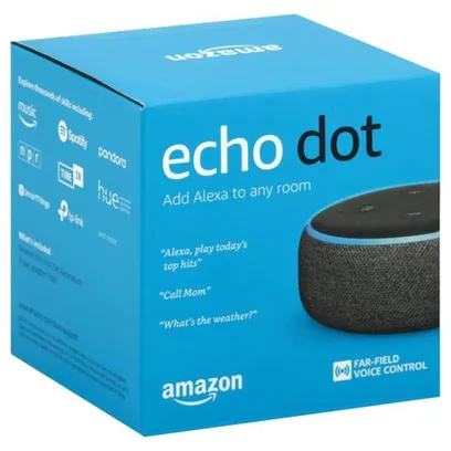 Smart Speaker Amazon Echo Dot 3ª Geração
