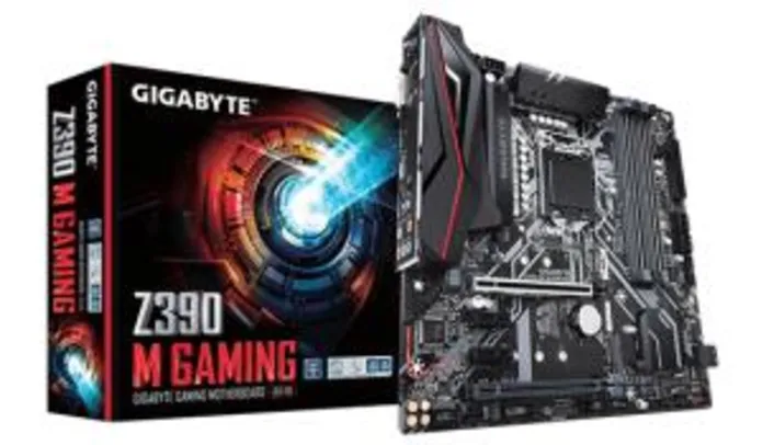 Placa-Mãe Gigabyte Z390 M Gaming - Intel 9ª e 8ª Geração