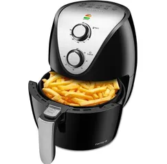 Fritadeira Mondial Sem Óleo Air Fryer Family Preta IV - AF-30i 3,5 Lit