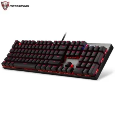 [Gear Best] MOTOSPEED Inflictor CK104 Mechanical Gaming Keyboard  -  SILVER por R$ 168