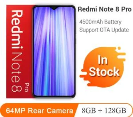 Xiaomi Nota Redmi 8 Pro 8GB 128GB 64MP | R$1.260