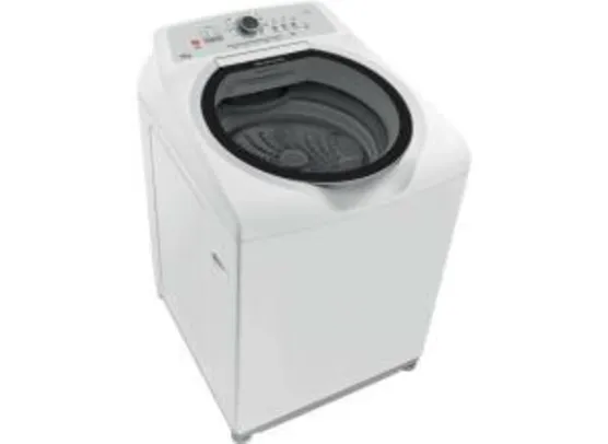 [AME R$1264,00 ] Lavadora de Roupas Brastemp 15Kg BWH15 Branco - 110V