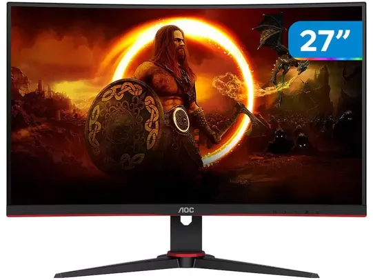 Monitor Gamer Curvo 240Hz Full HD 27” AOC