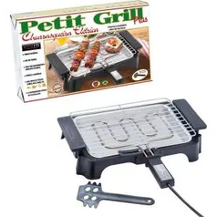 [AME 50% DE VOLTA] Churrasqueira Elétrica Petit Grill Plus 127 V -Preto- | R$ (R$44 com AME)