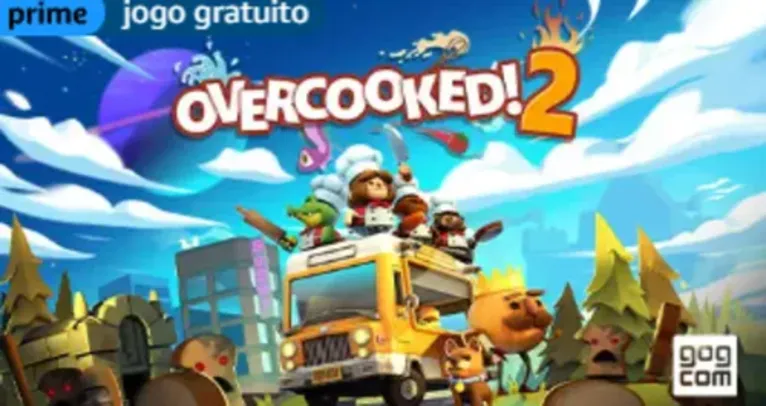 Jogo Overcooked! 2 Grátis | Prime Gaming