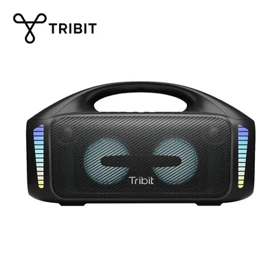 [ Do Brasil | APP | MOEDAS R$ 1.214 ] Caixa de Som Bluetooth Tribit Stormbox BTS52 RGB 90W , Bluetooth 5.3, Bateria 30 horas ,Tecnologia XBass, Ipx7