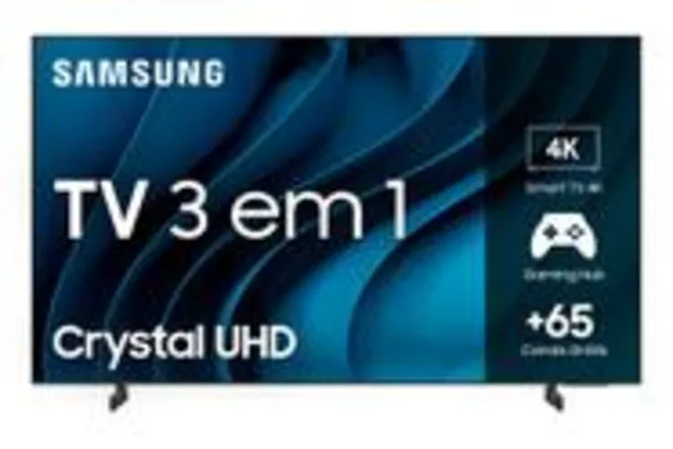 Smart TV Samsung 50 Crystal UHD 4K 50CU8000 Painel Dynamic Crystal Color