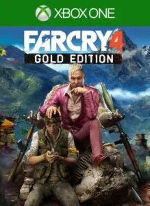 (Live Gold) Game Far Cry 4 Gold Edition - Xbox One | R$32,25
