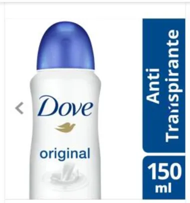 Desodorante Aerosol Dove Original 150 ml - Frete Grátis